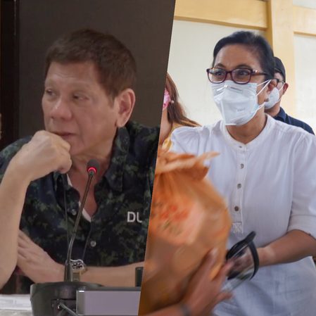 Separate ways: Duterte, Robredo visit Cagayan in wake of Ulysses