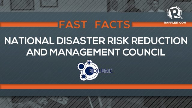FAST FACTS: The NDRRMC