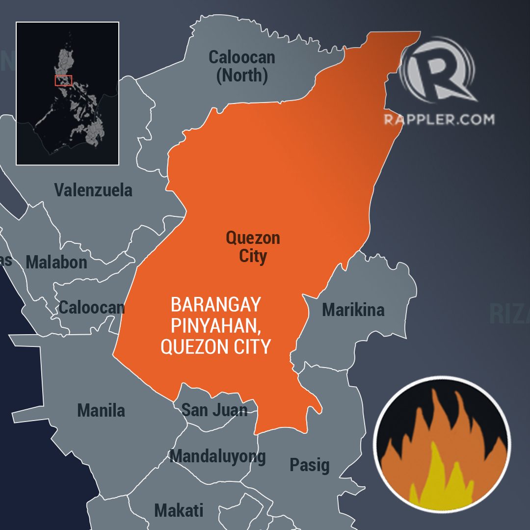 Fire hits DPWH compound in QC
