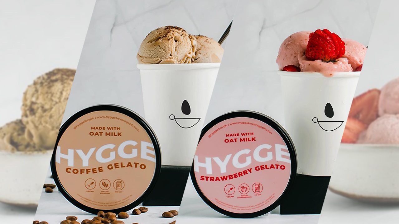 This local gelato is made with oat milk