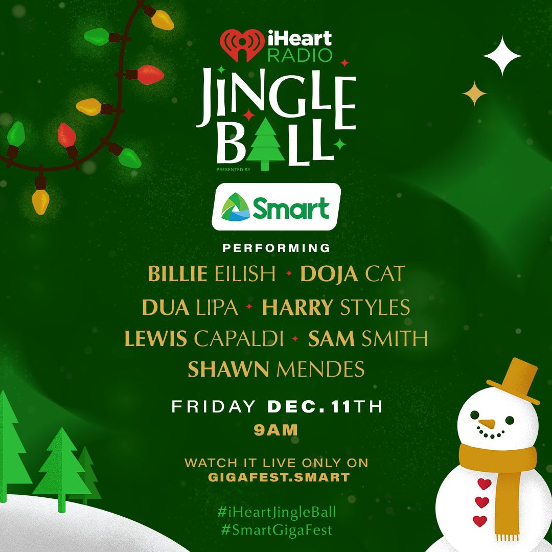 Jingle Jam 2022 Schedule Smart X Iheartradio Jingle Ball: Watch Billie Eilish, Dua Lipa, Harry Styles
