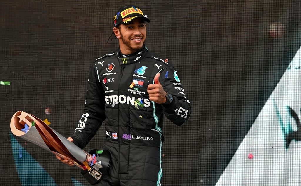 Hamilton wins record-equaling 7th Formula One world title