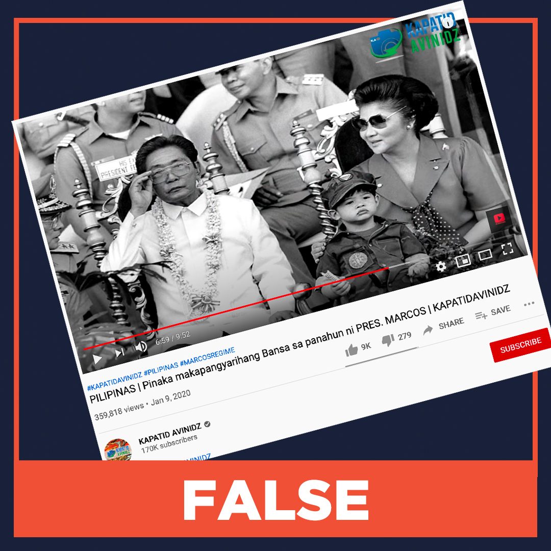 FALSE: Military under Marcos was most advanced in Asia