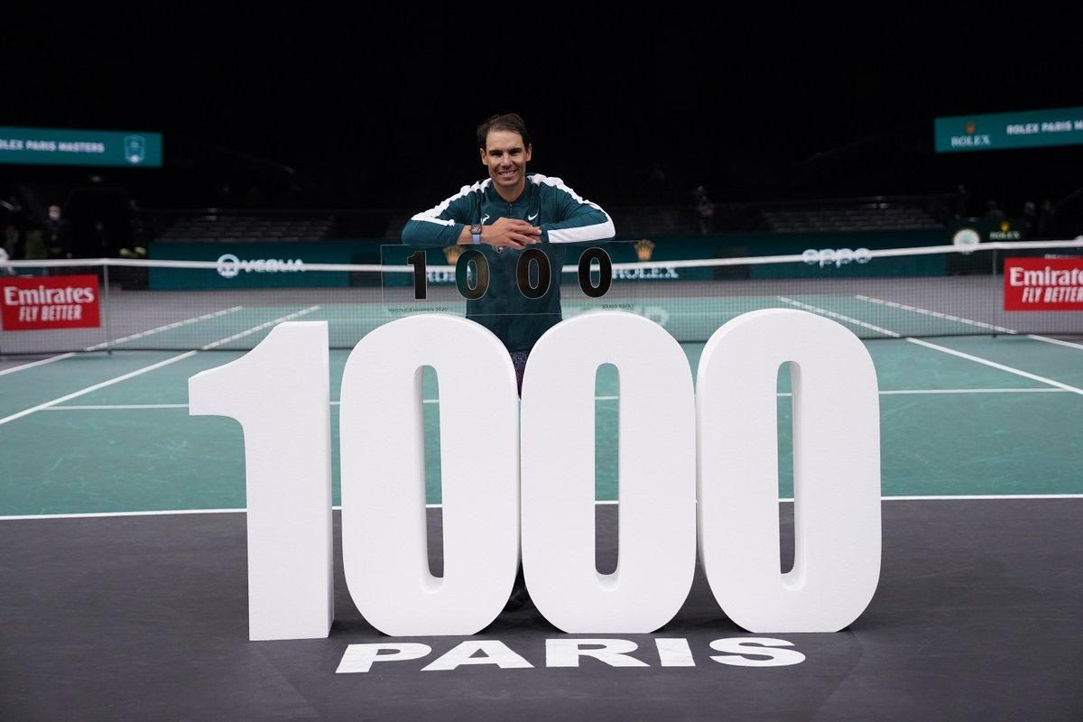 ‘Great achievement’: Nadal claims career 1,000th win