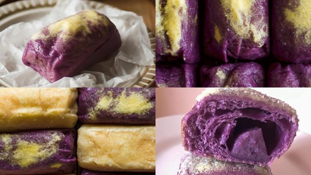 This Laguna bakery makes ube rolls with ube halaya inside