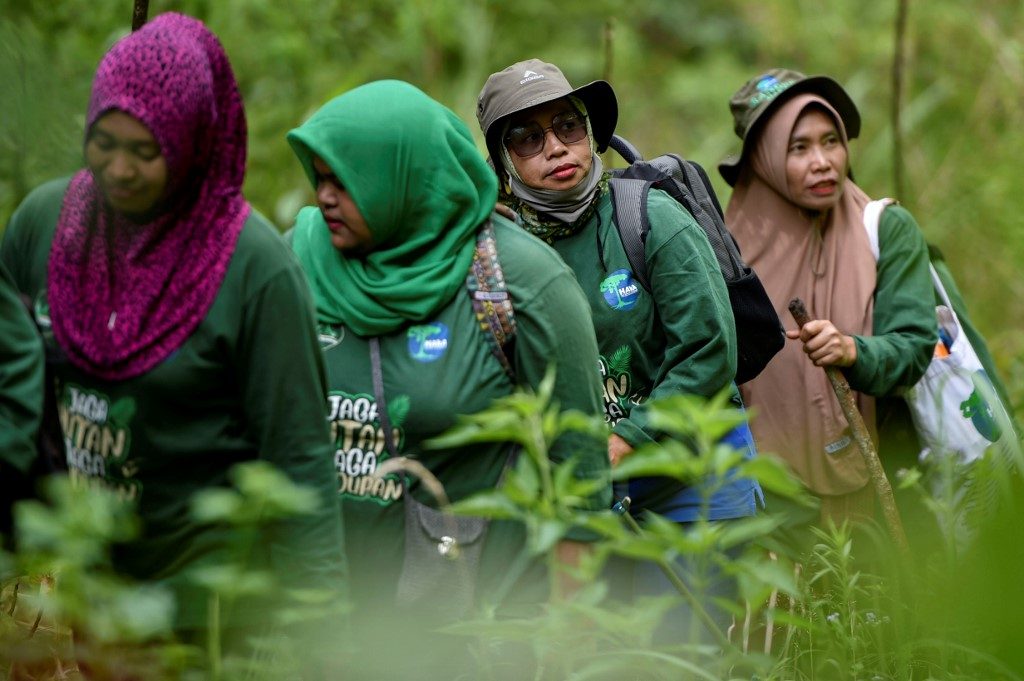 Indonesia’s female forest guardians fight for the environment