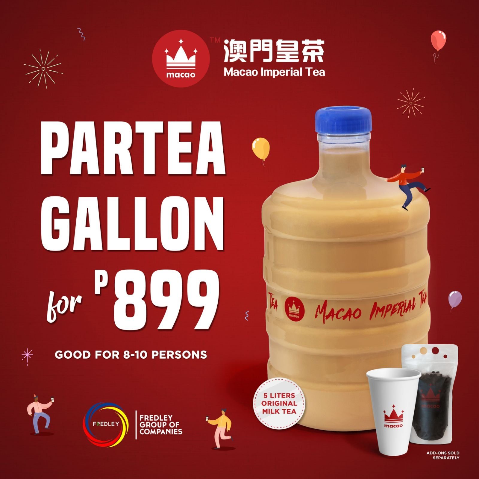 You can now get a gallon of Macao Imperial Tea