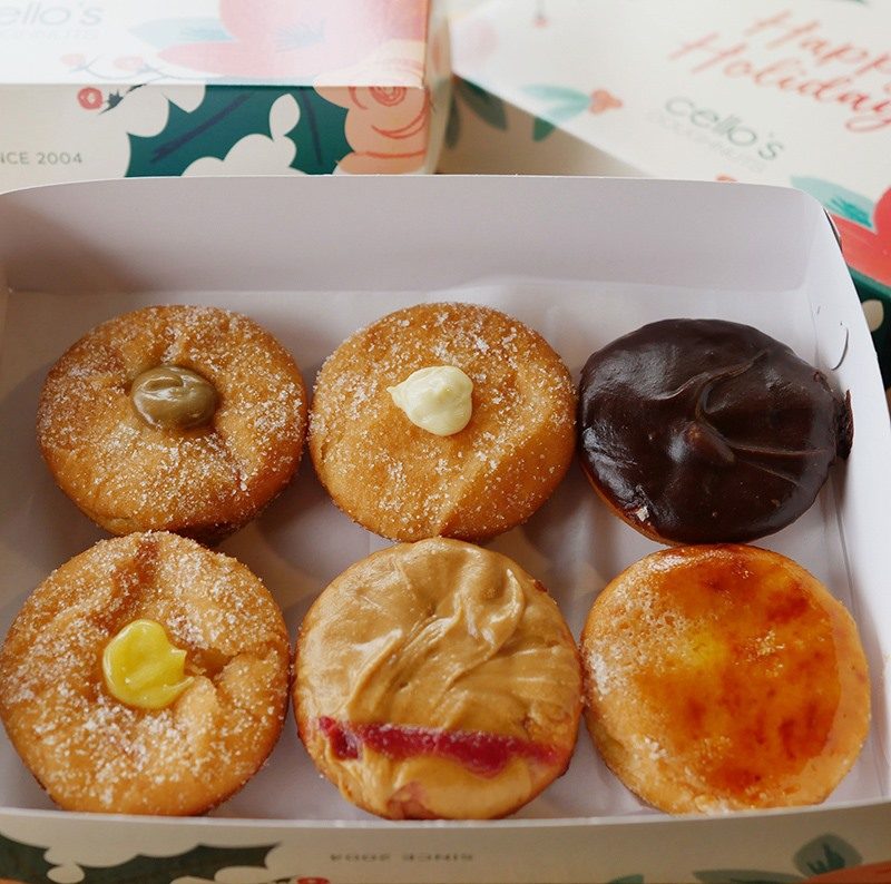 Cello’s new filled donuts come in coffee, calamansi flavors