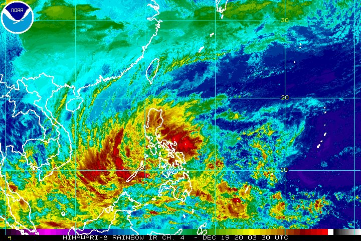 Tropical Depression Vicky maintains strength as it heads for Palawan