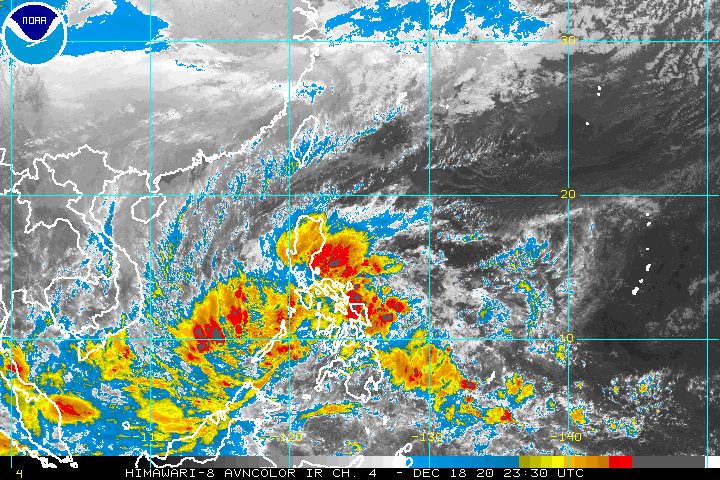 Tropical Depression Vicky nears Palawan’s Cagayancillo Islands