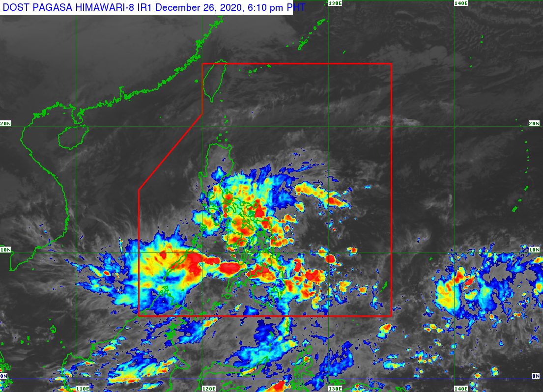 2 LPAs affecting parts of Philippines during post-Christmas weekend