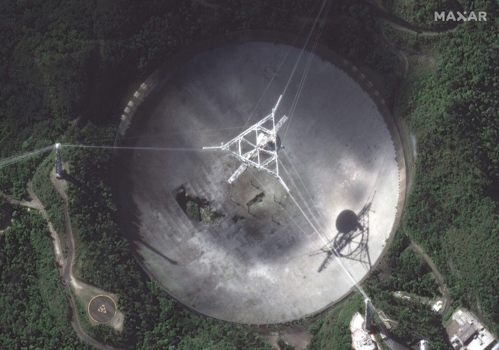 Puerto Rico’s famed Arecibo telescope collapses – officials