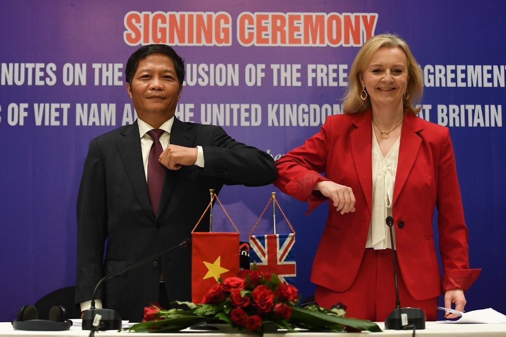 Britain finalizes free trade pact with Vietnam