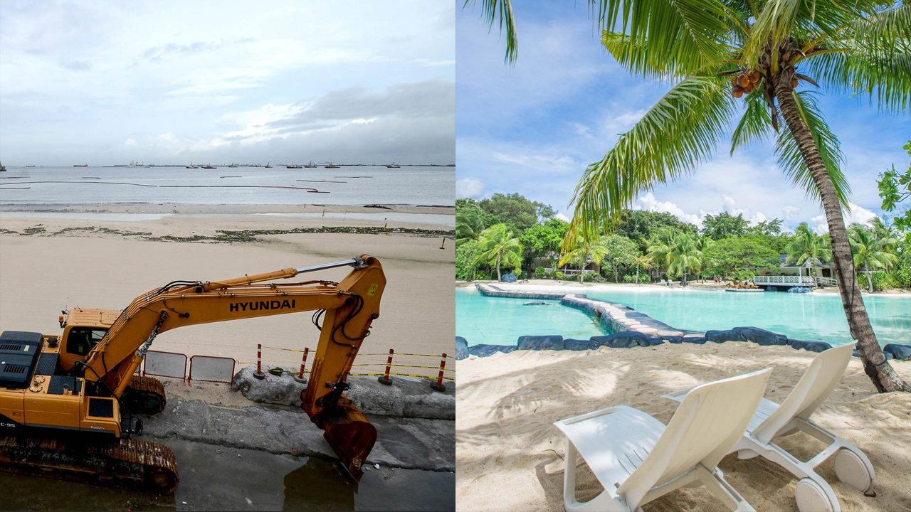 What do Manila Bay and Plantation Bay have in common?