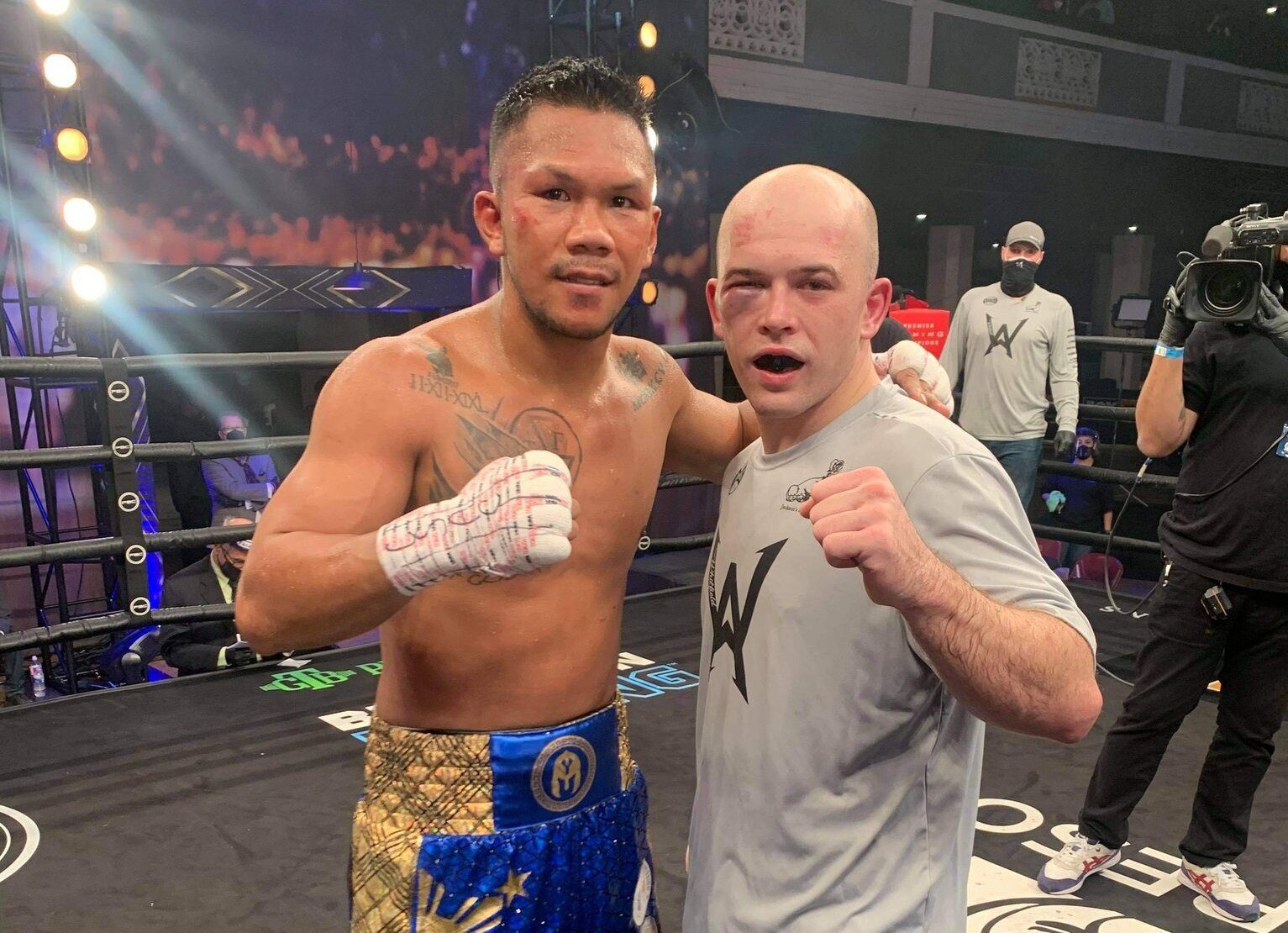 Eumir Marcial wins first pro fight in lopsided style