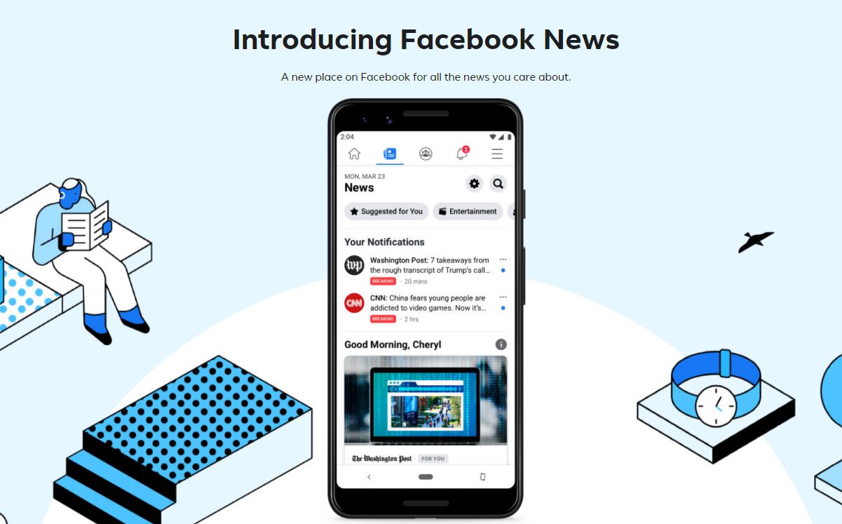 Facebook News to launch in UK next year