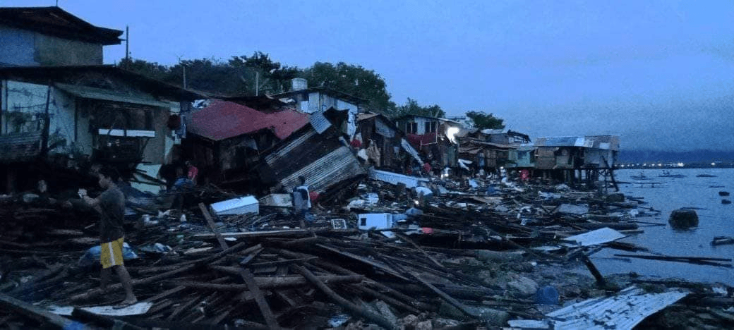 76 seaside houses in Lapu-Lapu City destroyed by Tropical Depression Vicky
