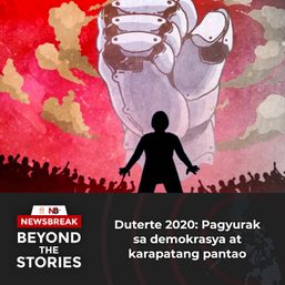 [PODCAST] Duterte 2020: Pagyurak sa demokrasya at karapatang pantao