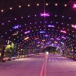 How Ortigas East safely celebrated its Christmas Street Musical Light Tunnel