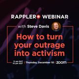 [Rappler+ Webinar] How to turn your outrage into activism