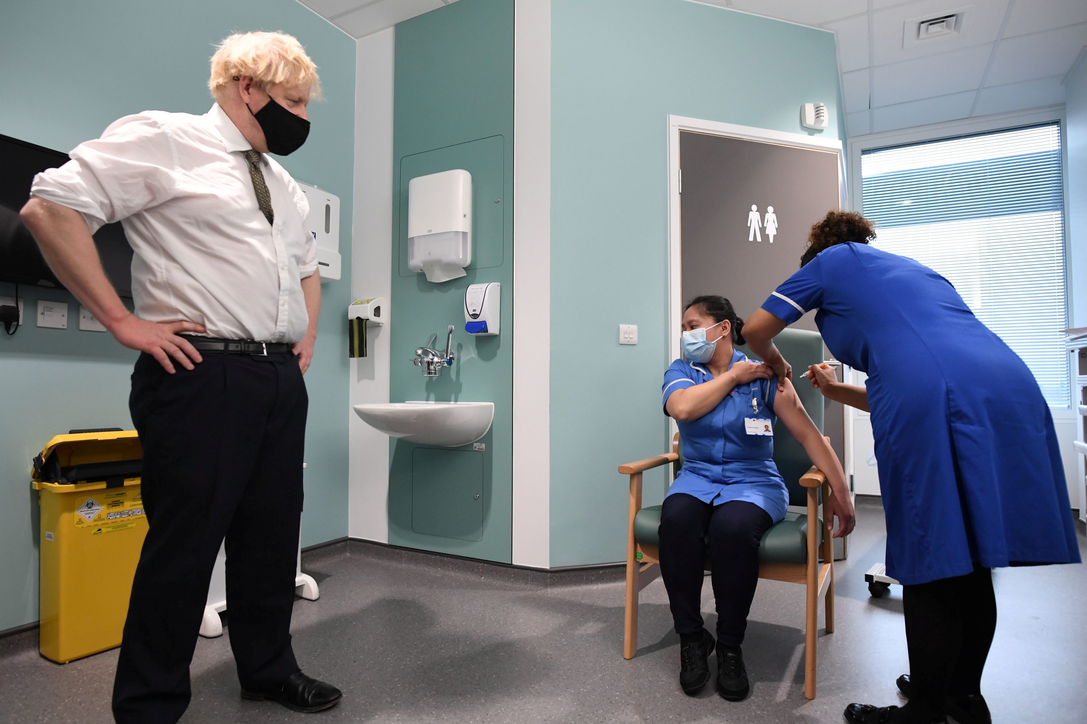 More than 1.3 million people vaccinated against COVID-19 in UK, says Johnson