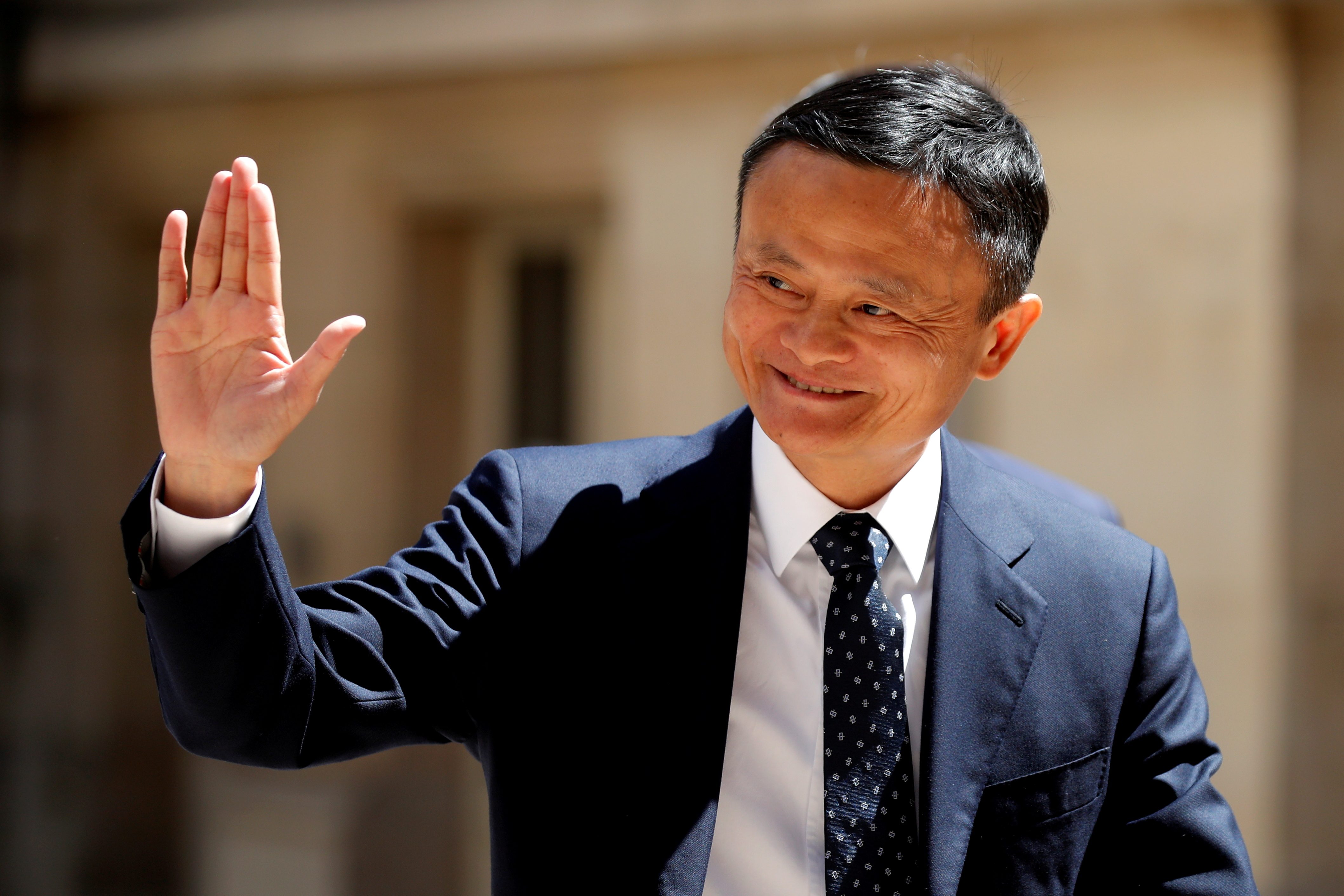Alibaba’s Jack Ma makes first live appearance since October in online meet