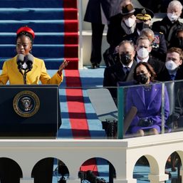 Poet Amanda Gorman captures ‘bruised, but whole’ US at Biden, Harris inauguration