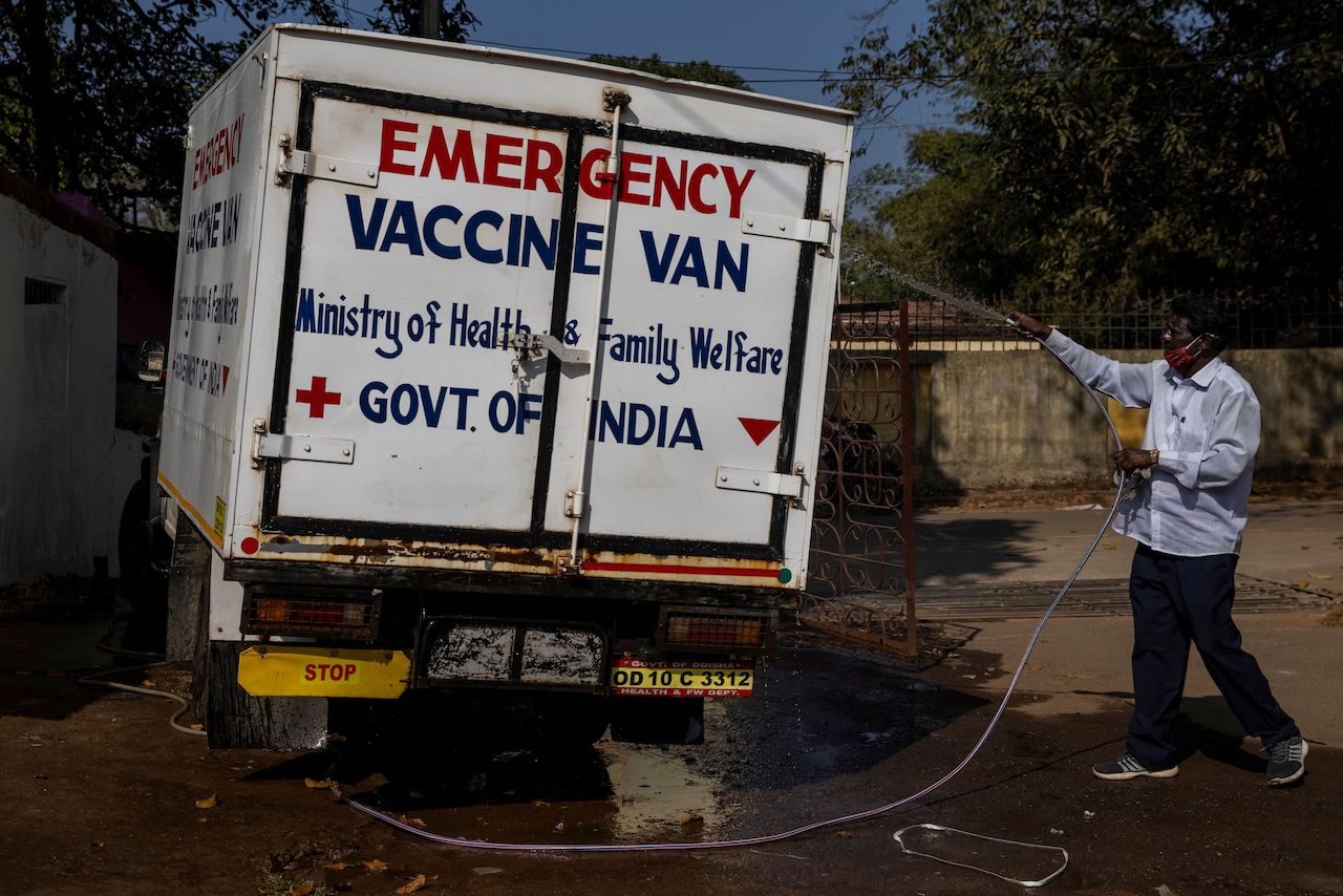 From factory to faraway village: Behind India’s mammoth vaccination drive