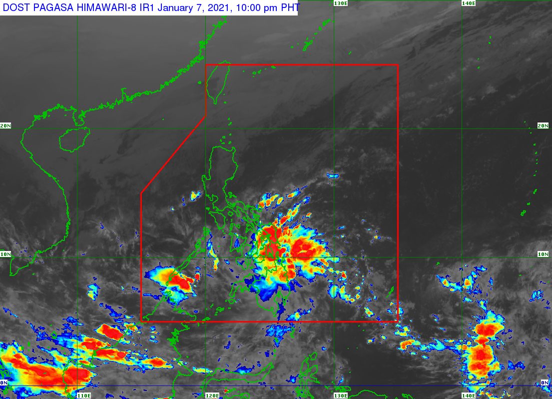 Low pressure area, ITCZ affecting parts of Visayas, Mindanao