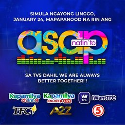 ABS-CBN’s ‘ASAP Natin ‘To’ debuts on TV5