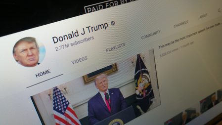 Civil rights groups demand Google remove Trump’s YouTube channel