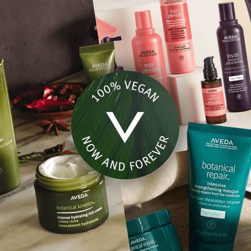 Aveda (and the team behind it) goes full vegan