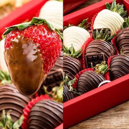 Get chocolate-covered strawberries from this Manila shop