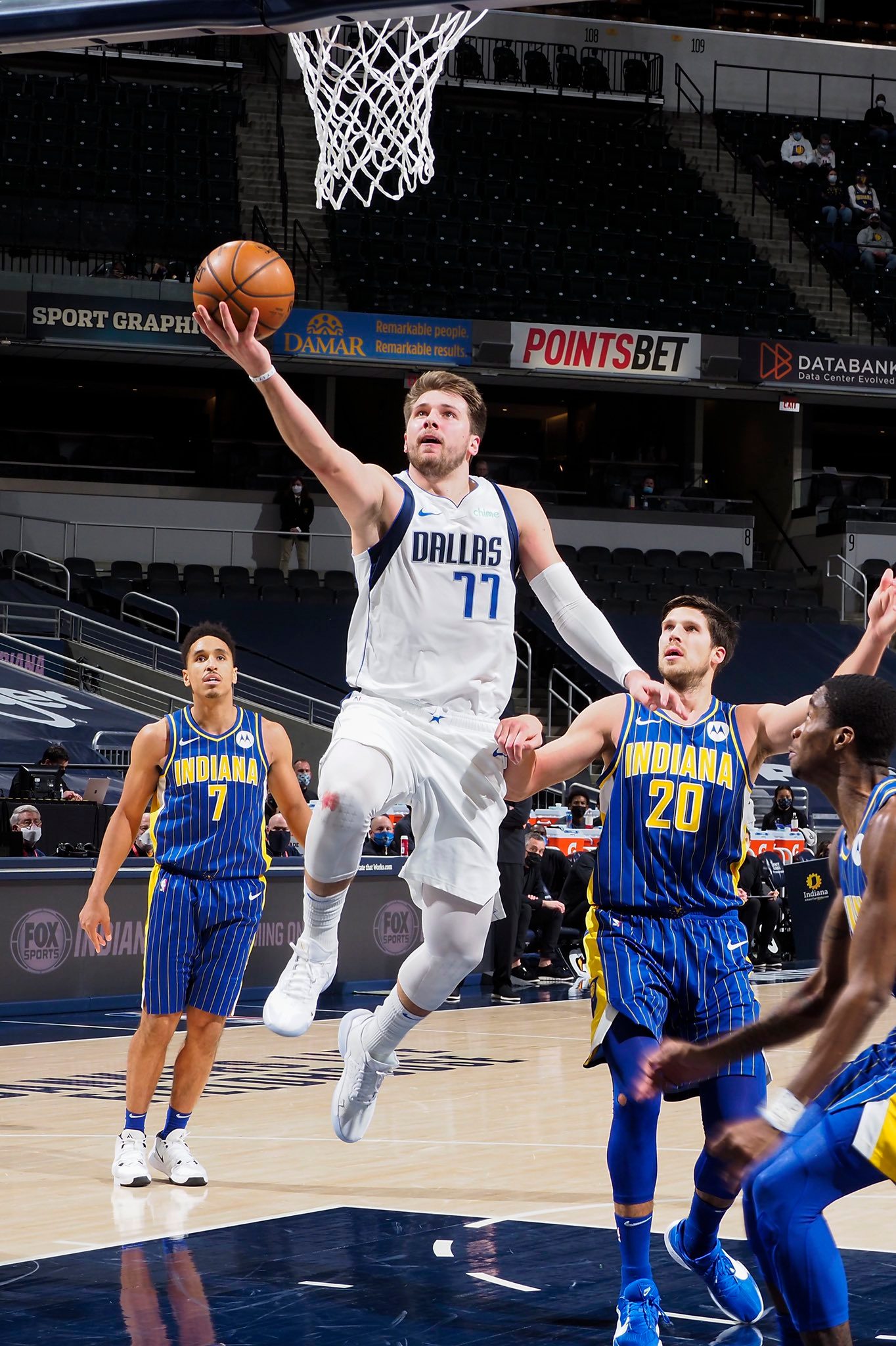 Luka Doncic triple-double leads Mavs past Pacers