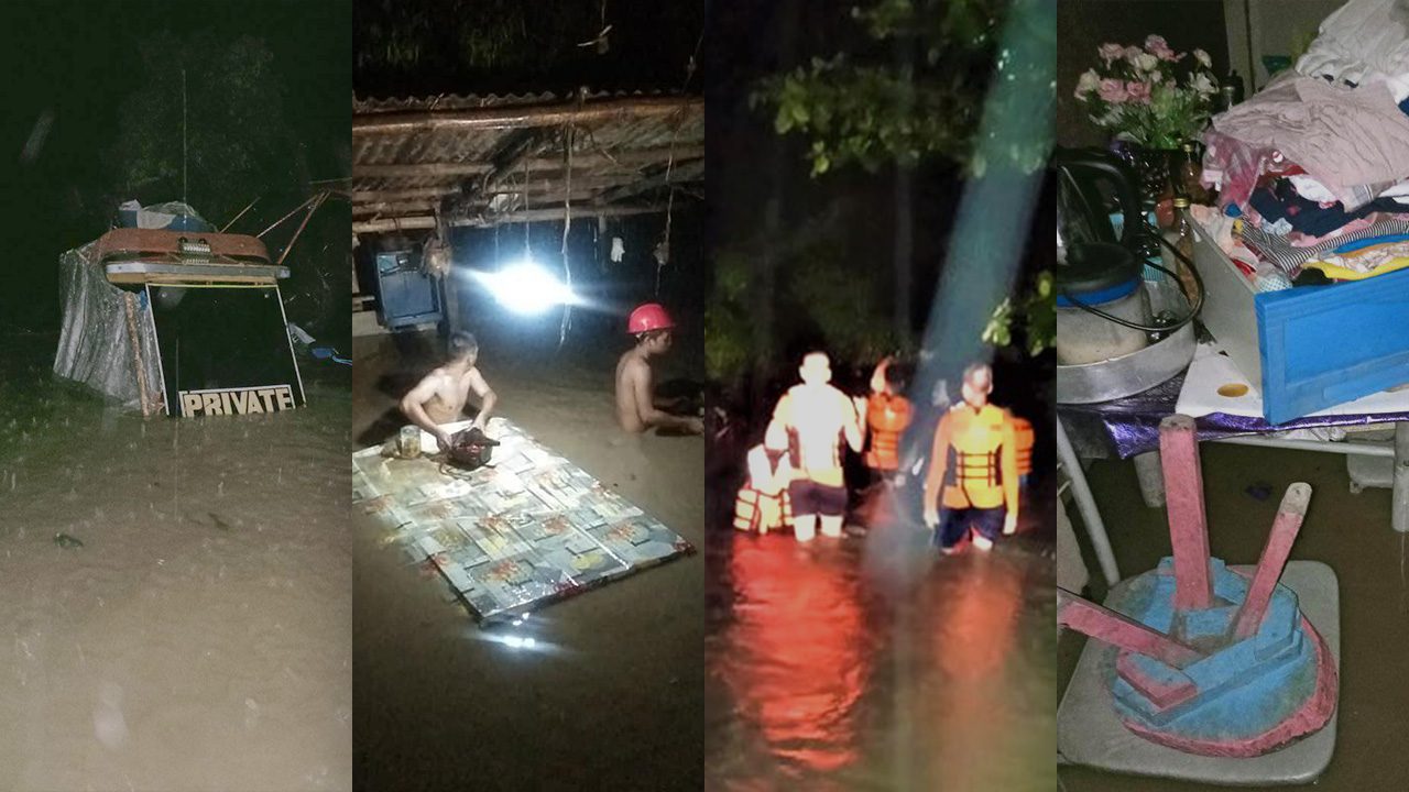 IN PHOTOS: Heavy rain causes flash floods in Negros Occidental