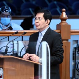 Lacson reminds Duterte: Senators have say in international pacts