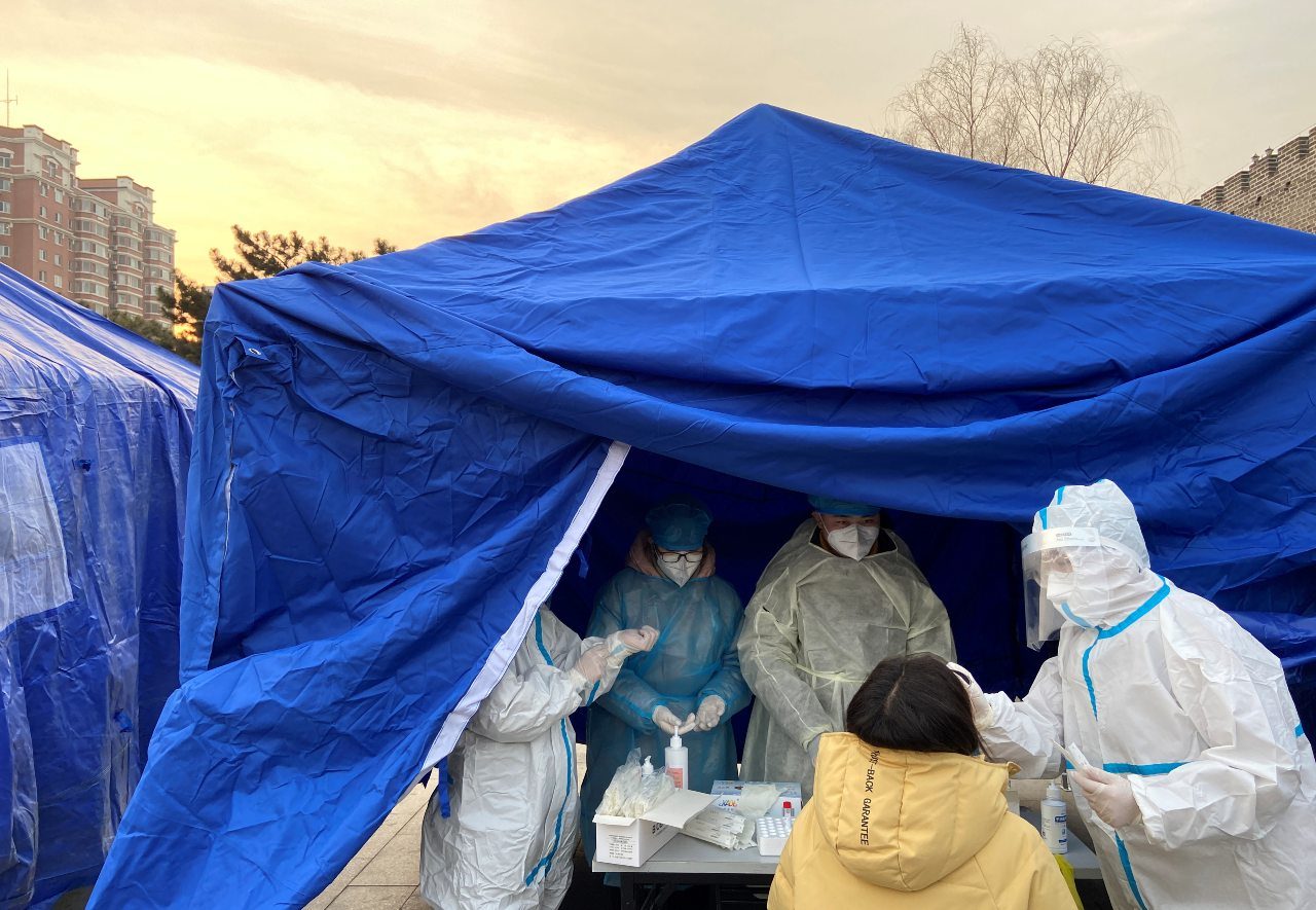 Long queues as China’s capital launches mass virus tests