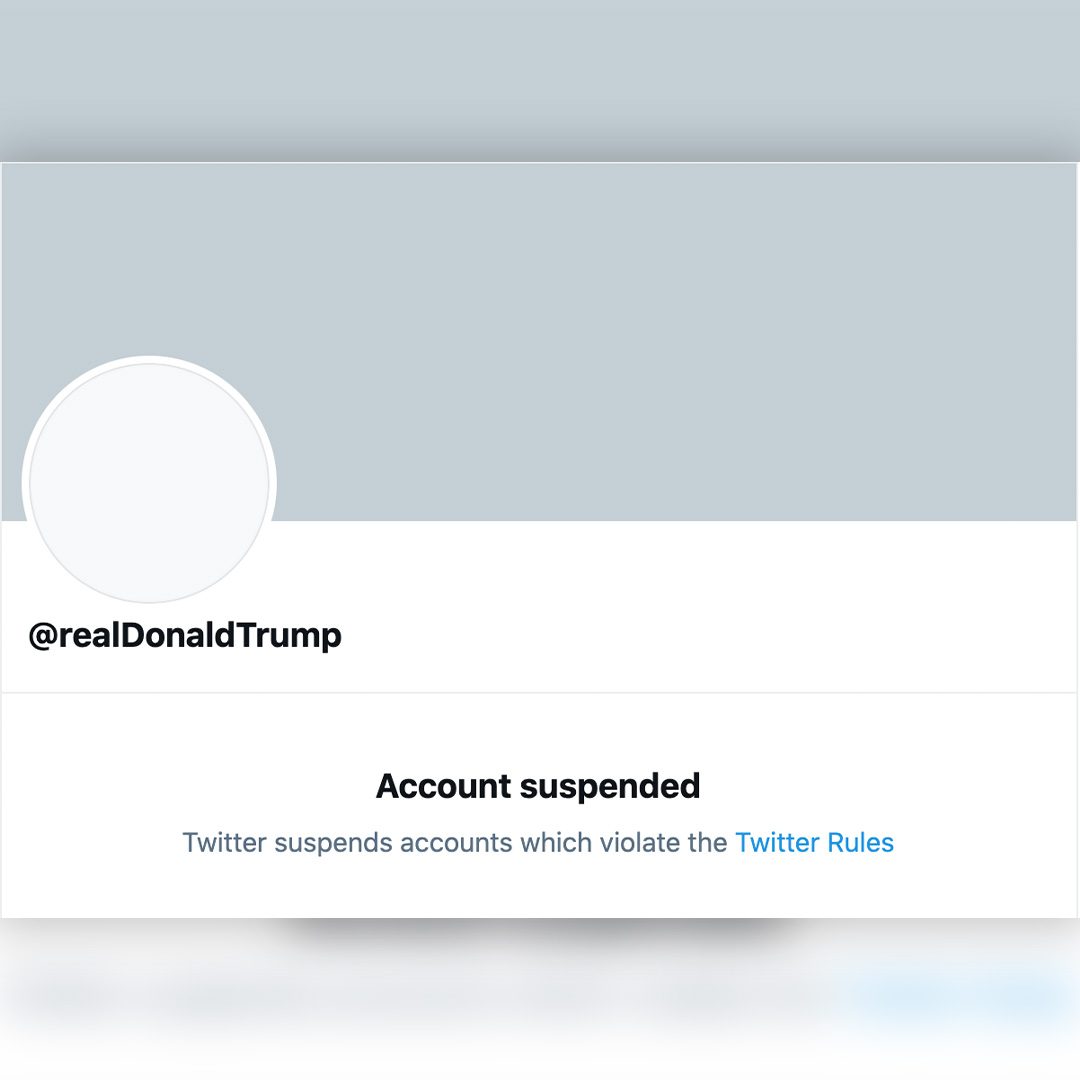 Twitter permanently suspends Trump’s account, cites ‘incitement of violence’ risk