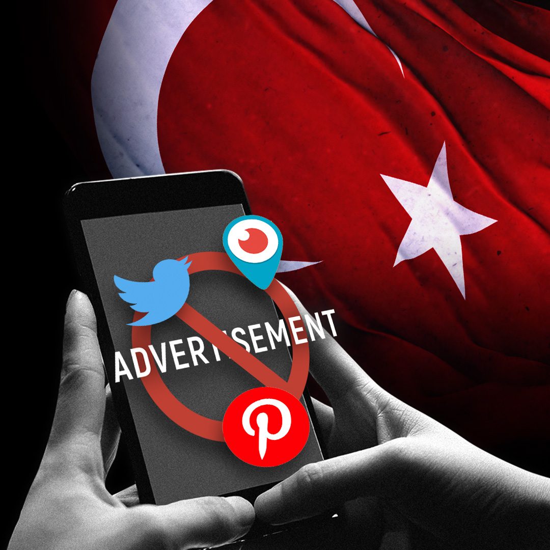 Turkey imposes advertising ban on Twitter, Periscope, Pinterest