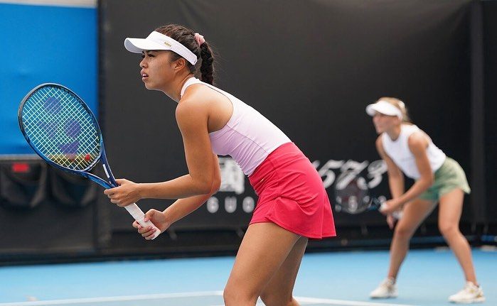 Filipina Cabrera exits 2021 Australian Open after doubles loss