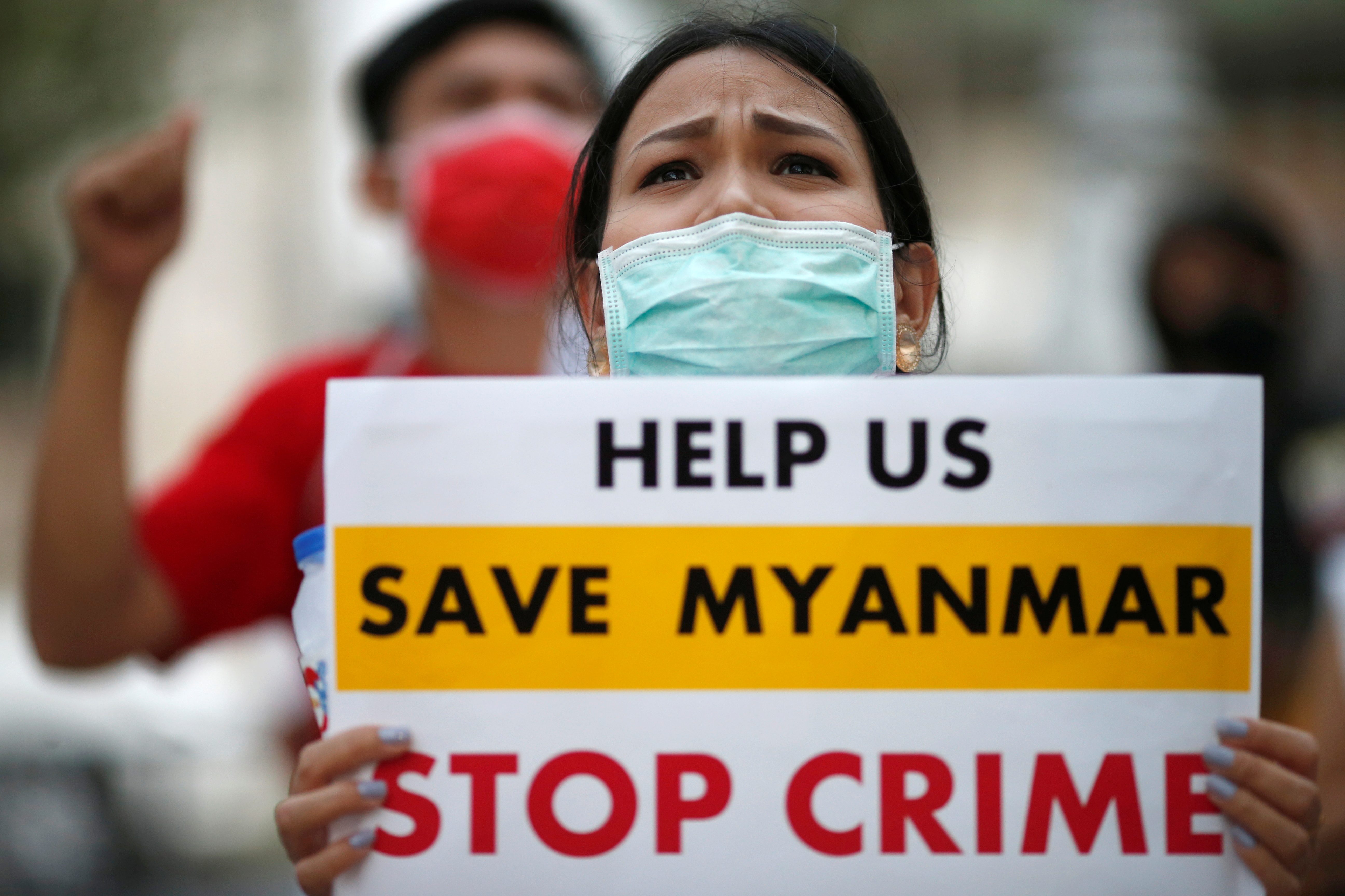Japan, US, India, Australia call for return of democracy in Myanmar