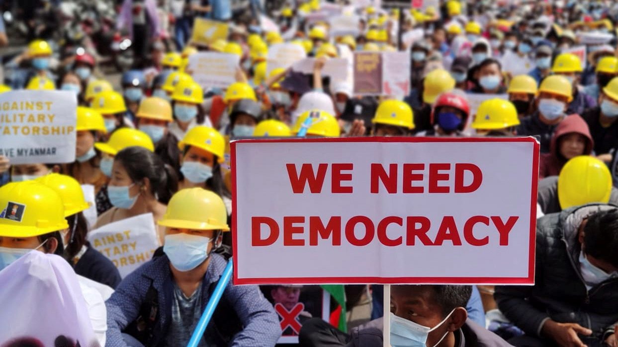 Strike grips Myanmar, anti-coup protesters defy junta’s lethal warning