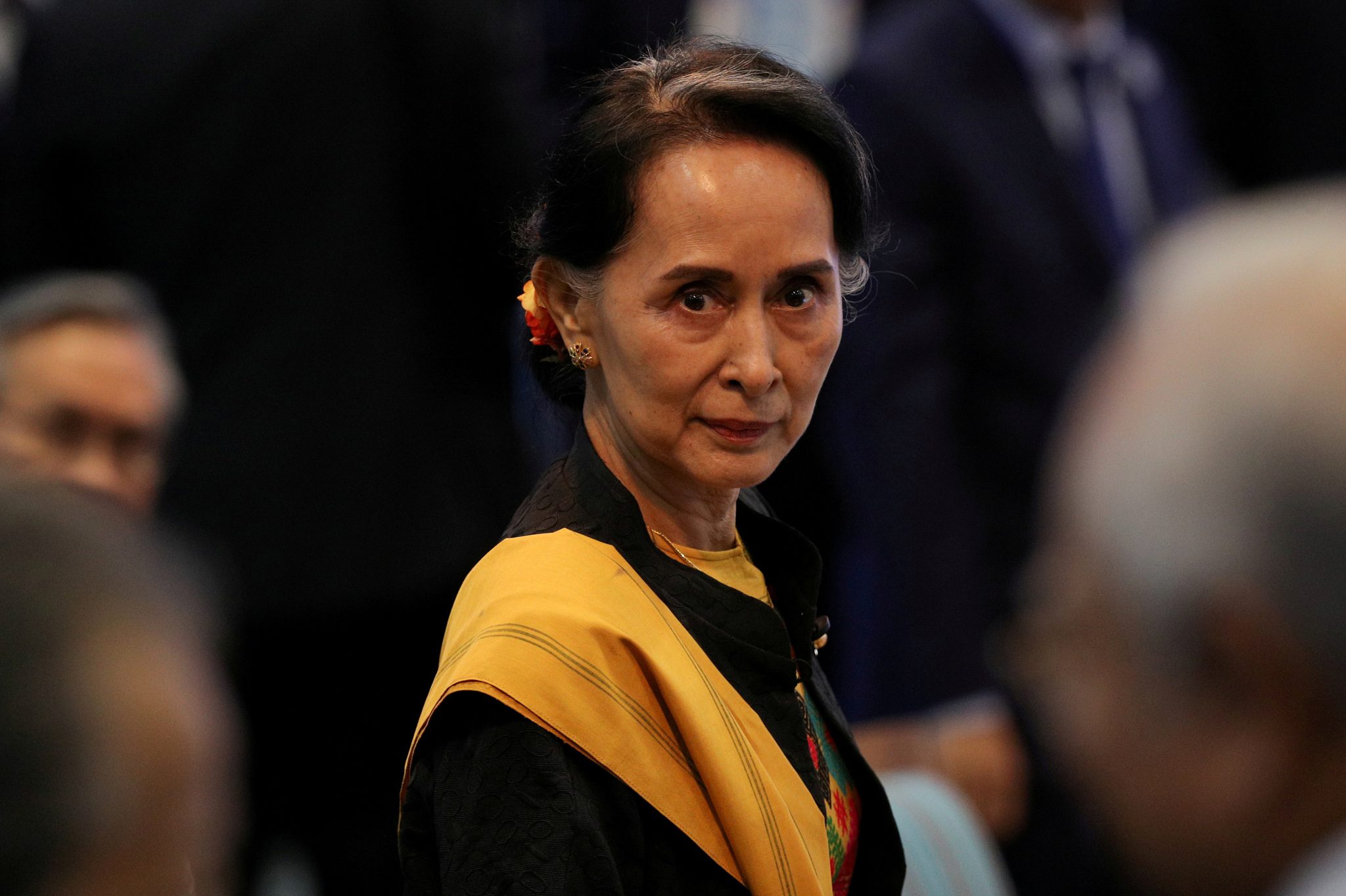Myanmar junta leader says Suu Kyi will soon appear