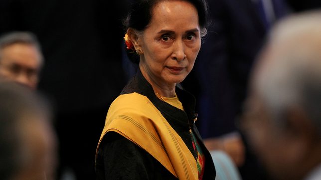Myanmar junta leader says Suu Kyi will soon appear