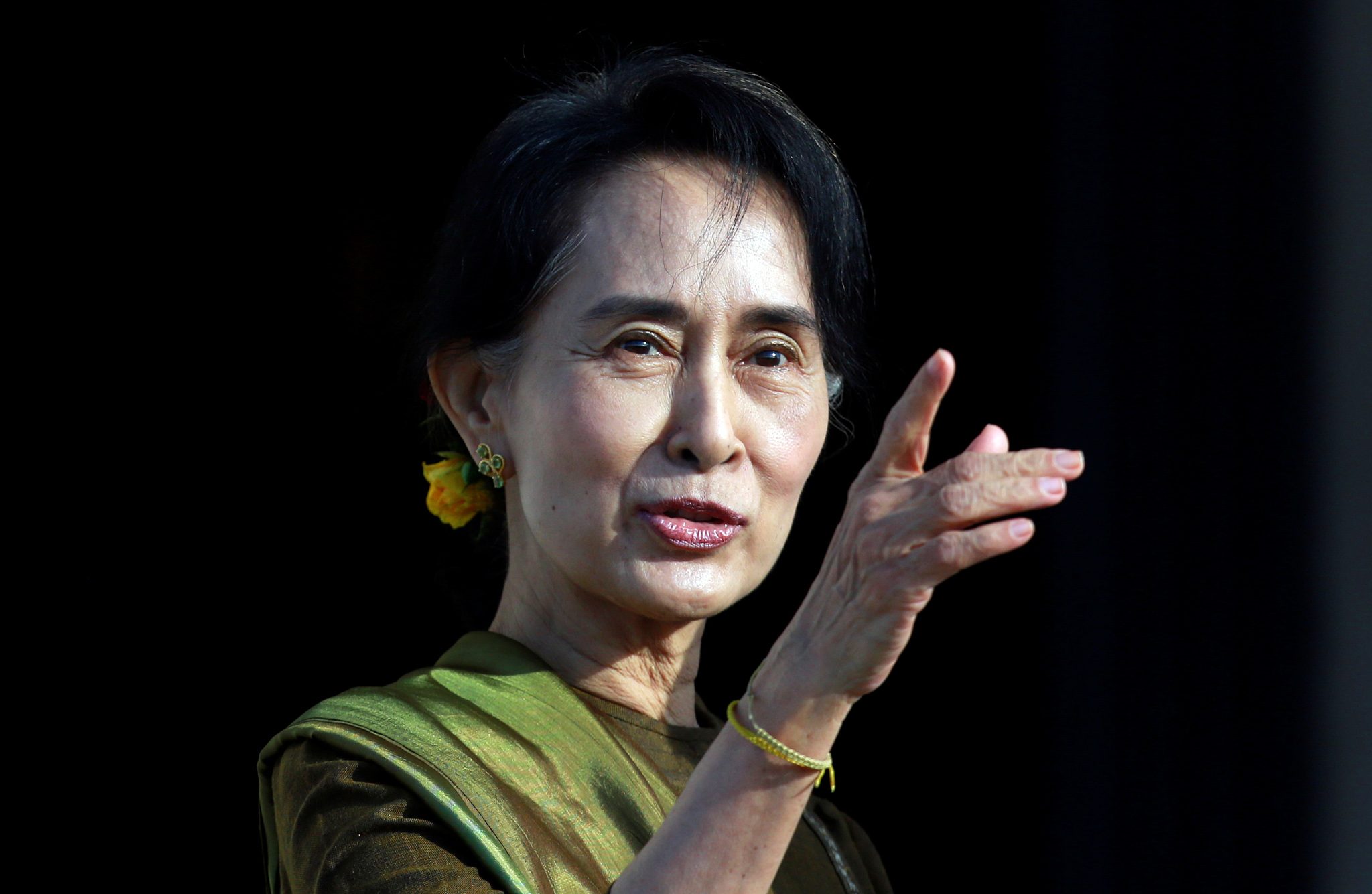 In rare comments, Myanmar’s Suu Kyi urges people to ‘be united’ – source