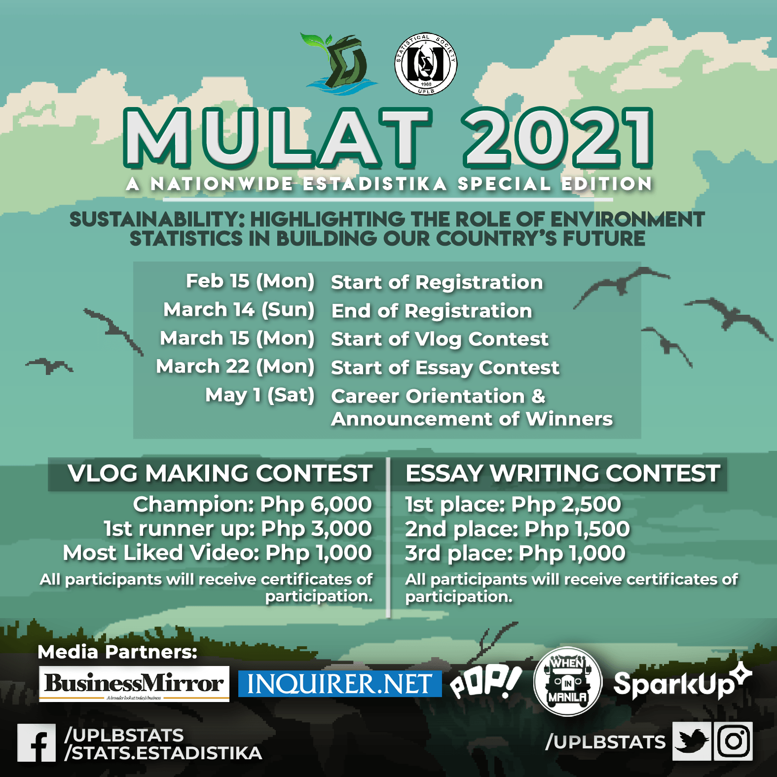 UPLB STATS highlights the importance of environment statistics in Mulat 2021