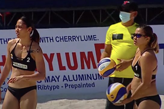 Sta Lucia, Abanse Negrense open PSL beach volley tiff with dominant wins