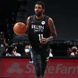 Nets shelve Kyrie Irving until he’s vaccinated, fully eligible