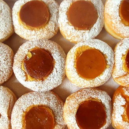 Leche flan meets donut in this new dessert treat