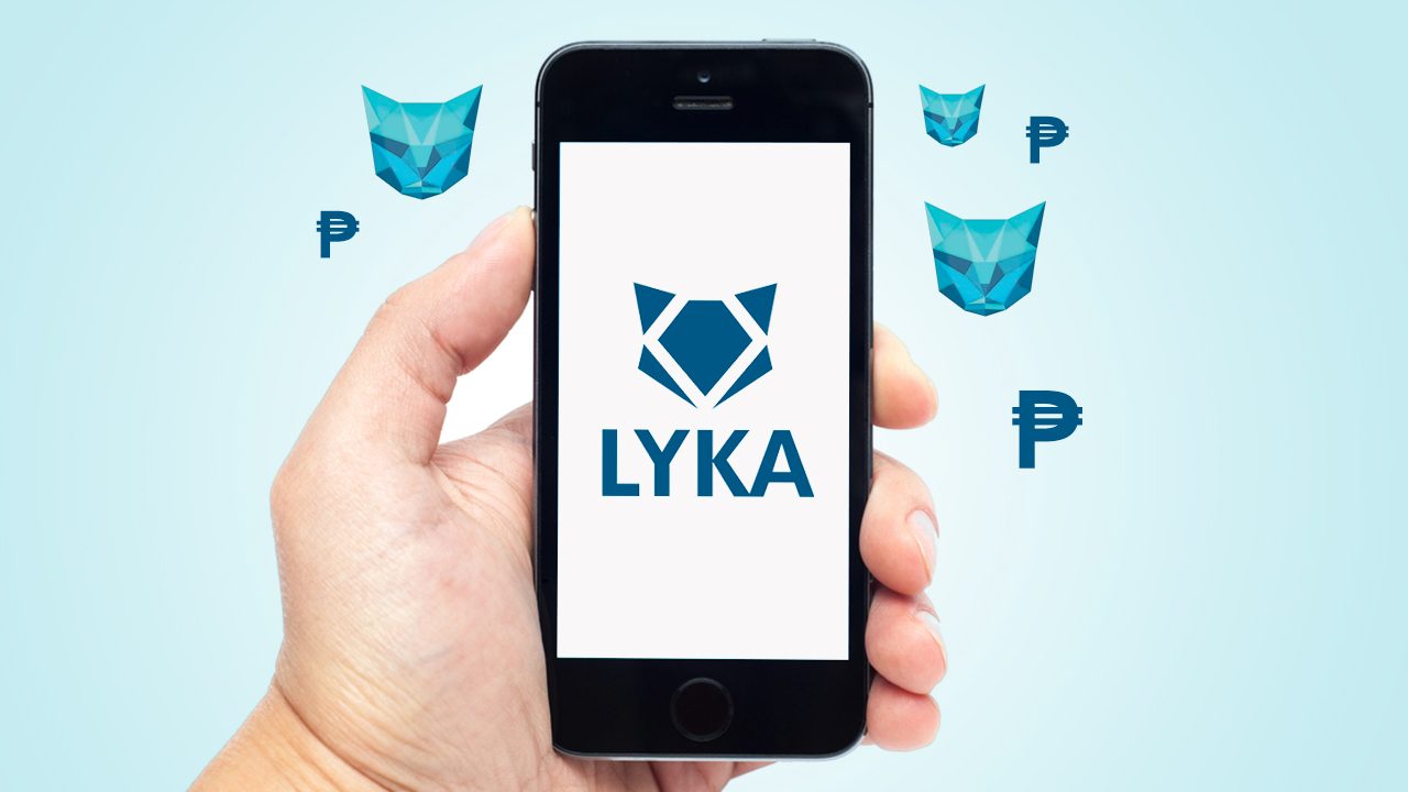 What is Lyka, the GEM-enabled social media platform?